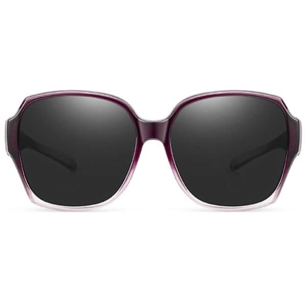 Polarized Sunglasses Suncovers Over Glasses purple