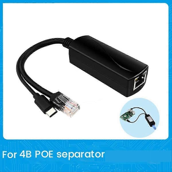 PoE-splitter för 4B, Typ C PoE-splitter