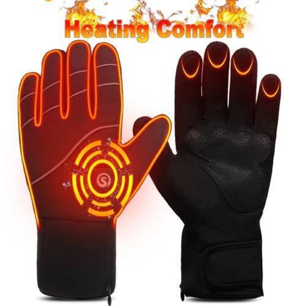 Savior Heat Liner Gloves with Rechargable Battery Winter Ski Glove for Men Women