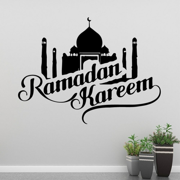ramadan kareem Waterproof Wall Stickers Wall Art Decor For Kids Rooms