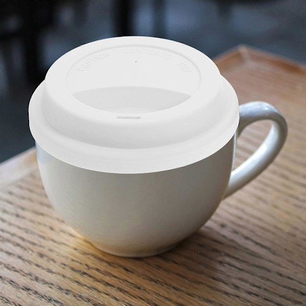 3 st Silikonlock Universal Mugg Lock Återanvändbara Muggskydd Silikon Muggskydd