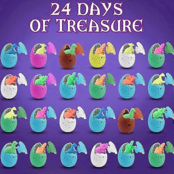 Adventskalender Dinosaur Egg Set: Merry Christmas Special Edition