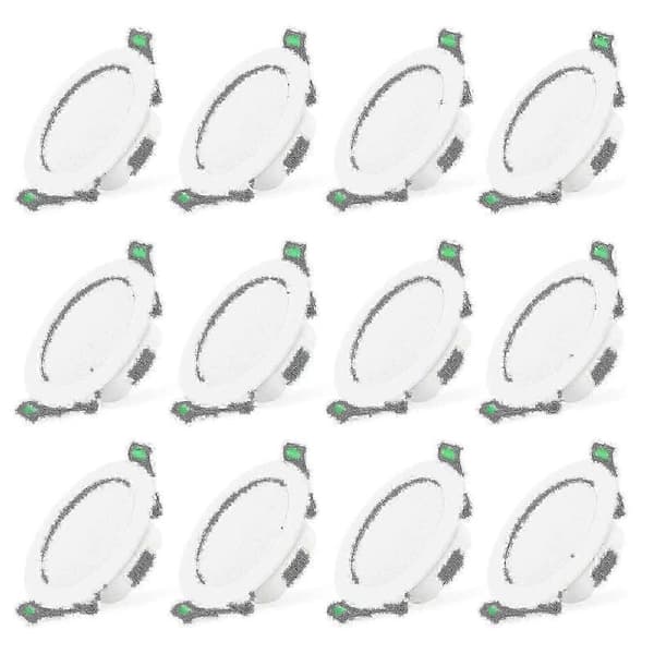 12 stk 7w Vit LED Downlight Innfelte Taklamper Slim Light-Perfet