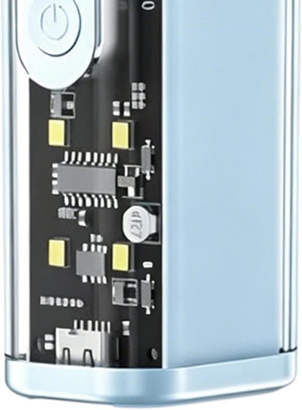 Bærbar vifte | 100 viftehastigheter, USB-lading