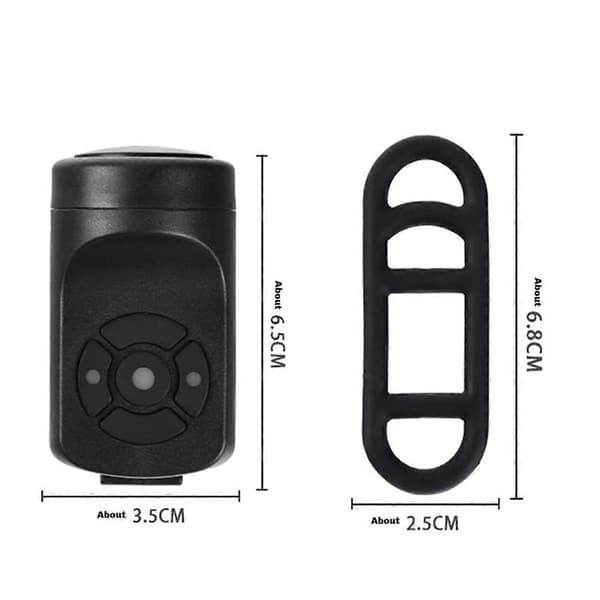 Polkupyörän torvi, pyörän torvi kovaääninen Black