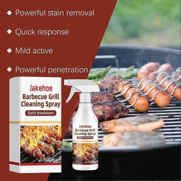 Grill- og BBQ-rens: Avfettingskraft i restaurantkvalitet for gryter og panner 2pcs
