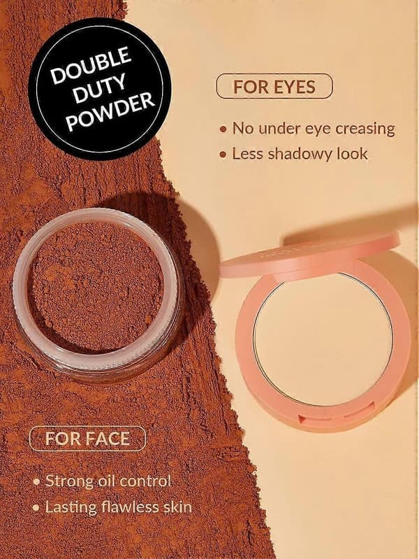 Insta-Ready Face Powder Loose Under Eye Setting Powder - Bisque S9002
