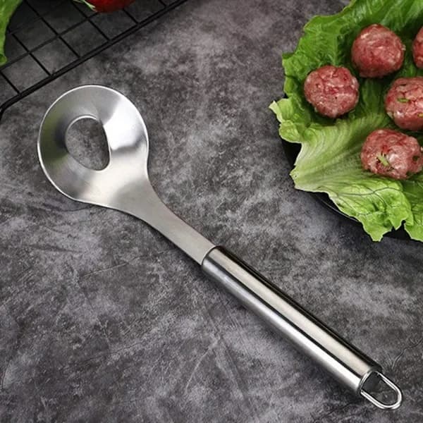 2-delad skedformad köttbullsformare (modell 410)