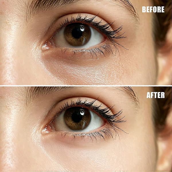Vandtæt Concealer til under øjnene, Fuld Dækning Glat Formel Concealer til Mørke Rande, Under Øjnene Lysner Farvekorrigerer A