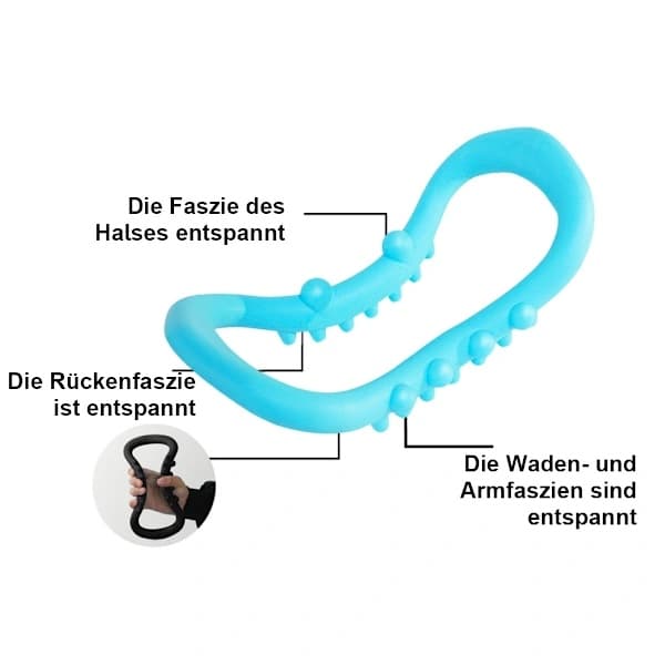 Fascial stretchring, yogaring, Pilatesring, helkroppsformning