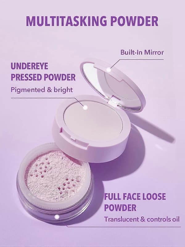 Insta-Ready Face Powder Loose Under Eye Setting Powder - Bisque S9003