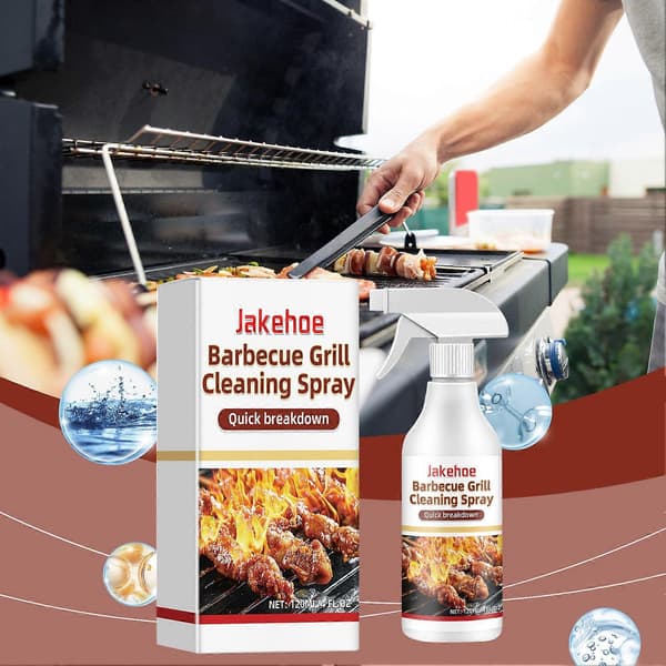 Grill- og BBQ-rens: Avfettingskraft i restaurantkvalitet for gryter og panner 2pcs