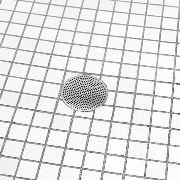 15 cm vaskesi, afløbsrist og prop