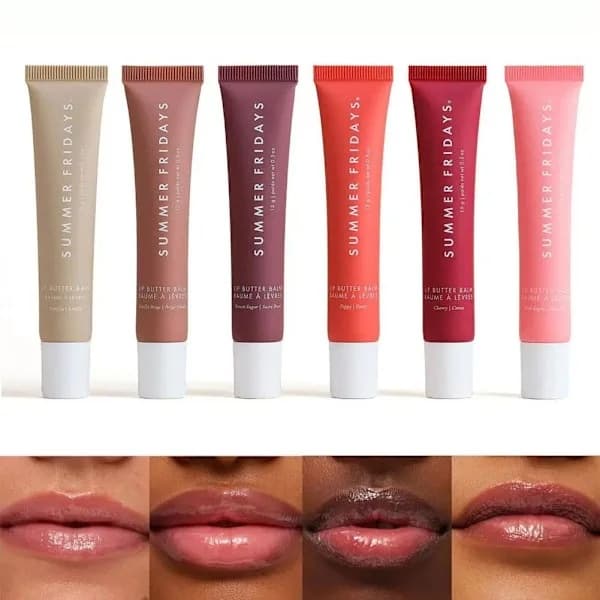 Summer Fridays Läppbalsam — Helt Ny, Förseglad Förpackning — Doft av Födelsedagstårta — 1-pack