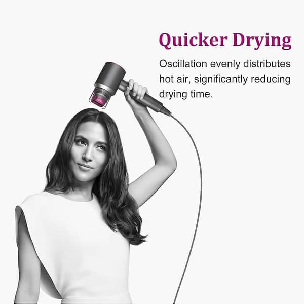 Hårtørrer-dyse til Dyson Supersonic Airwrap HD01 HD02 HD03 HD04 HD08 HD15 Diffuser-tilbehør Auto-svingende dyse