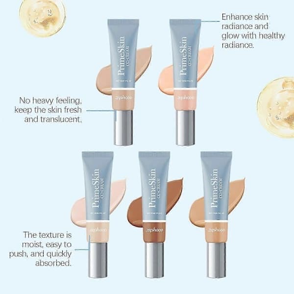 PrimeSkin CC+ – Foundation – 0.8 fl oz / 30 ml – Cocoa