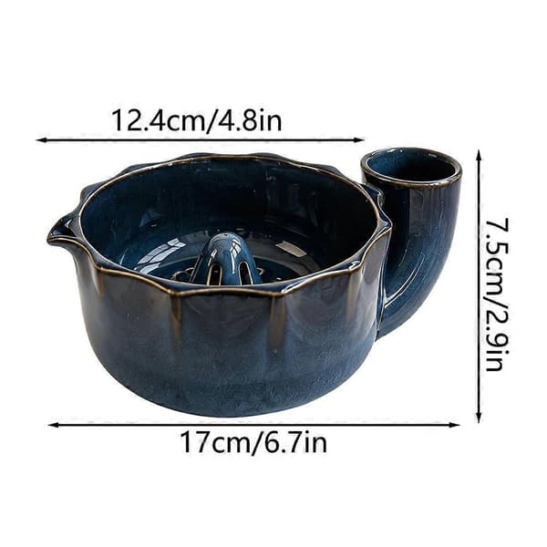 Fruktsköljskål med snabb dränering Lätt att rengöra och diskmaskinssäker. Miljövänlig hemorganisation E