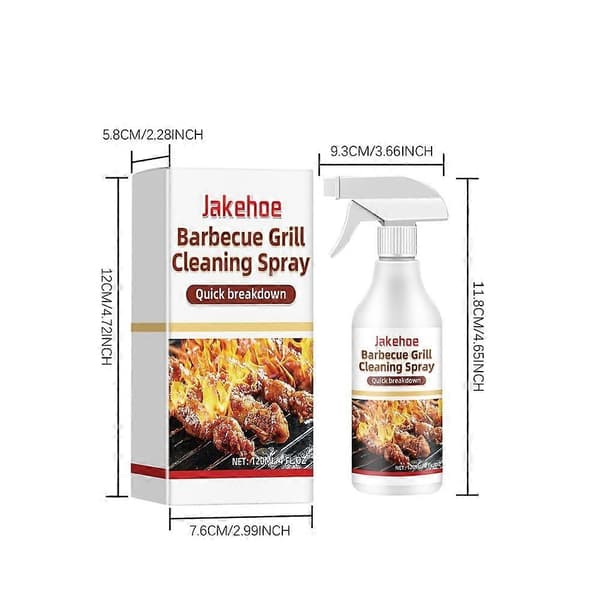 Grill- og BBQ-rens: Avfettingskraft i restaurantkvalitet for gryter og panner 1pc