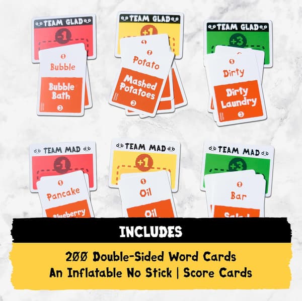 Exploding Kittens Poetry for Neanderthals, 2-6 spelare, 7+ år ordspel
