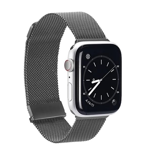 iWatch-armband (42–45 mm) – Gunmetalgrå