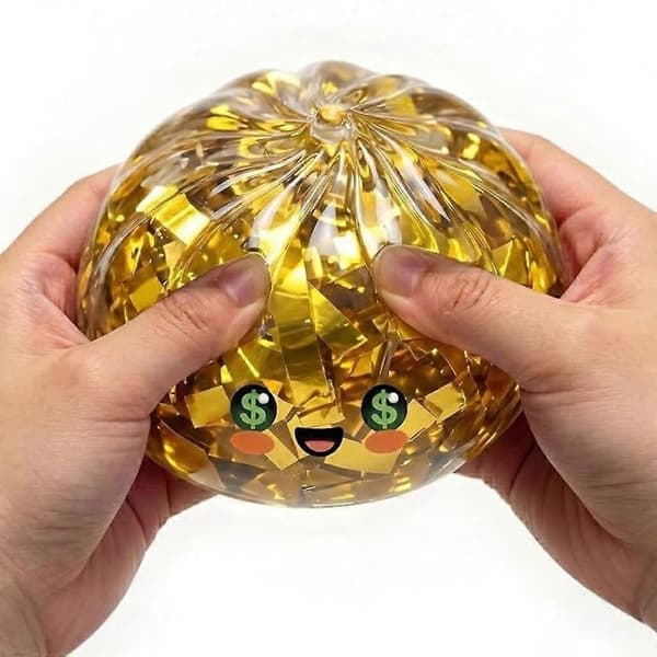 Glittrande gyllene dumpling simuleringskök leksaksset semesterpresent