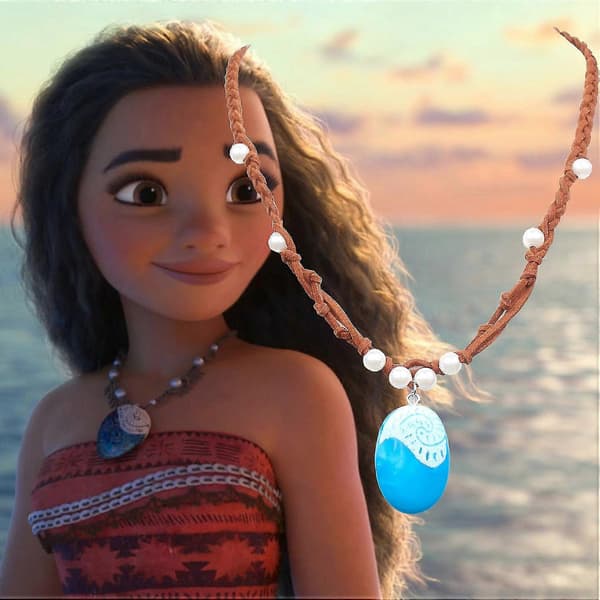 Ocean's Edge -kaulakoru lapsille, tytöille, Moana-kaulakoru, korutarvikkeet