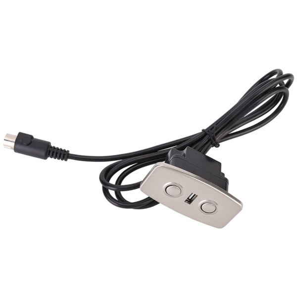 Handkontroll Elektrisk vilstol Stolsoffa Lyft 2-knapps handströmbrytare med dubbla USB