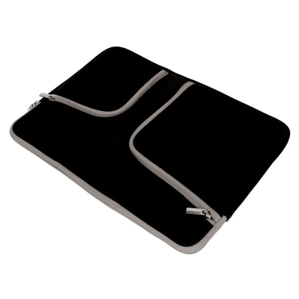 15,6" bærbar taske Komfortabelt håndtag Bærbar bærbar taske til 14" 15" 15,6" til OS Laptop Pro til HP til DellBlack
