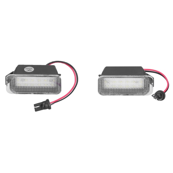 Para bilnummerskyltljus LED 12V 3W Plast Plug and Play Passar för Ford Focus MK2 DA3 5D 2006-2010