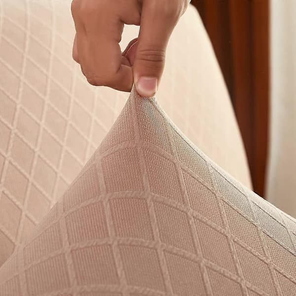 Armless Sofa Cover Stretch Sofa Cover Pink