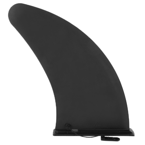 11-tommers Surf SUP Fin PVC Fast sokkel Type Svart Center Stabilisator Festepaddle for Longboard Surfboard