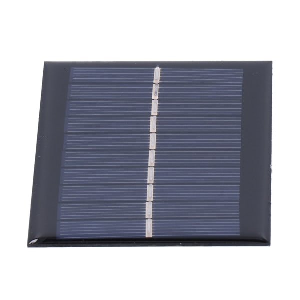 1W 5V Solpanel Polykristallint Kisel Solar Epoxy Ark för Skepp Flygplan Utomhus Solcellslampa