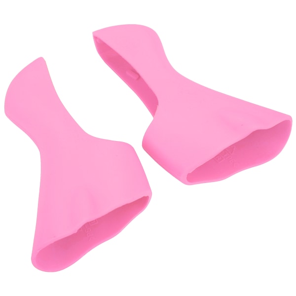 1Pair Bike ohjaustangon cover silikonista suojaavat mukavat kahvat maantiepyöräilyyn tarvikePink