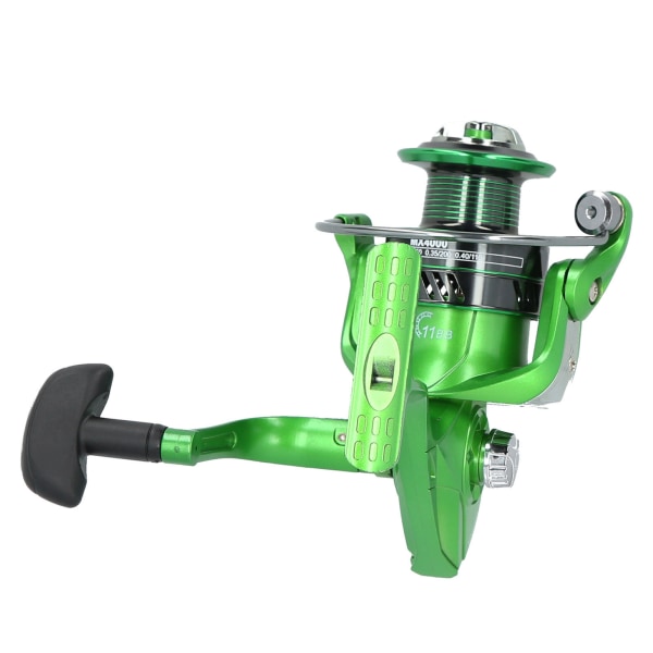 MX spinning fiskehjul Kraftig metal krop 5.2:1 gearforhold til ferskvandssaltvandsfiskeri MX4000