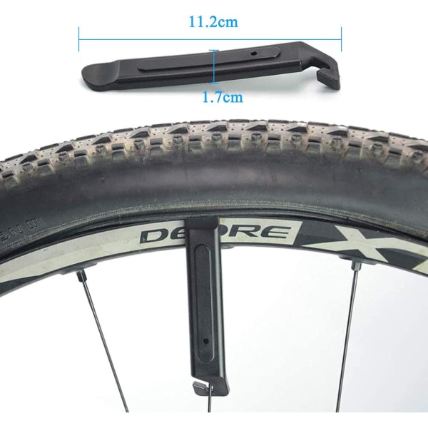 Cykelreparationssæt 16 i 1 multifunktionelt dækhåndtag Cykelreparationssæt Multifunktionelt omsnøringssæt