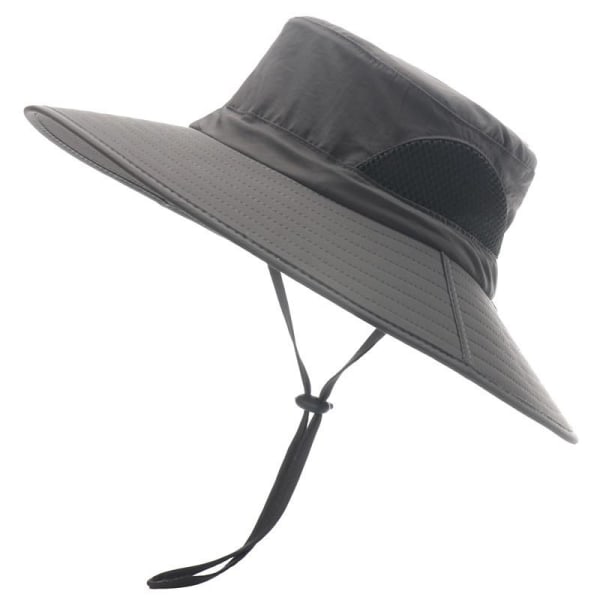 Hat Mænd Kvinder Sol Sommer Anti UV Udendørs Vandrespand Hat Foldbar Vandtæt til Safari, Rejse, Gartner