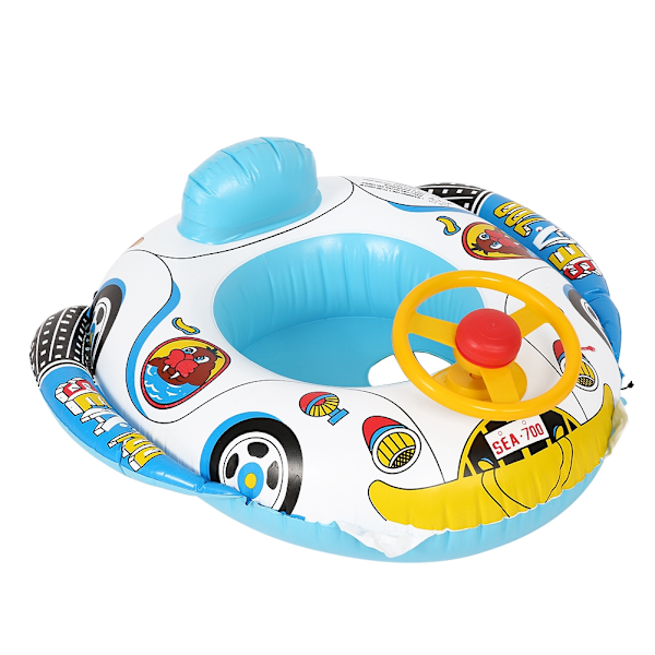Baby Svømmer Cirkel Børn Flyde Båd Vand Legetøj PVC Oppustelig Spædbarn Svømning Sæde Ring