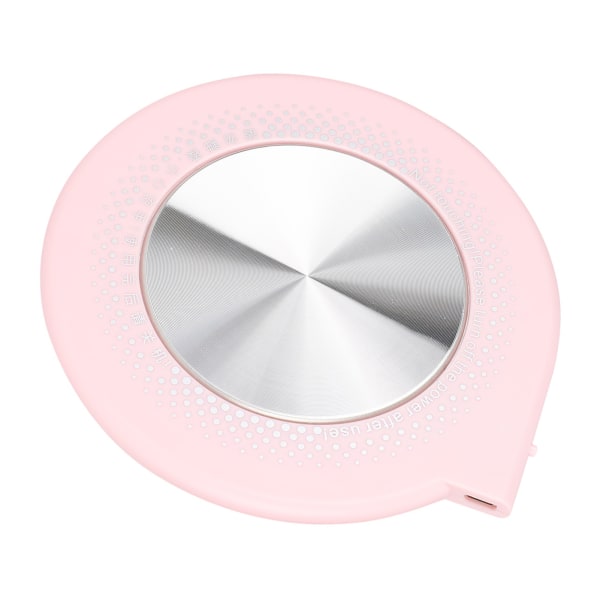 55℃ multifunksjonell USB-kopp krus isolasjonsmatte Desktop isolasjonspute Coaster (rosa)