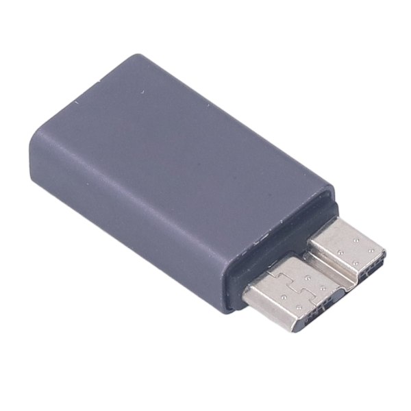 Micro B till USB A Honadapter Aluminiumlegering 10GBPS Plug and Play Micro B till A Honkonverterare för Galaxy S5 Telefon