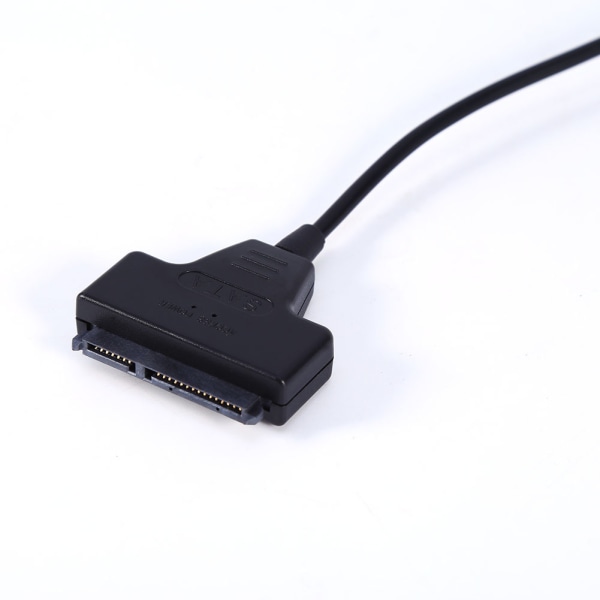 SATA 7 + 15 22 Pin - USB 2.0 -kaapelisovitin 2.55\" HDD-kiintolevylle USB-virtajohdolla