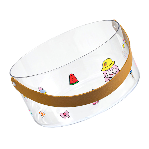 PET Liten Ishink Hushåll Transparent Isvinfat Picknick Öl Dryck Ishink L 21x10.5cm/8.3x4.1in