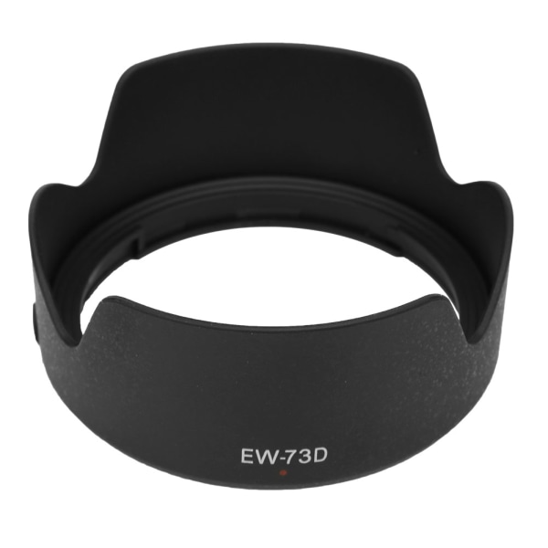 EW-73D kvalitetsskjerm for kameralinseskjerm i plast for Canon EF S 18-135 mm f / 3,5-5,6 IS USM