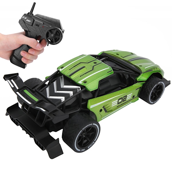 1:16 Kaukosäädöllä Ohjattava Auto Leikkiauto Seosmetalli Nopea Langaton Simulaatio Elektroninen RC-Ajoneuvo Vihreä