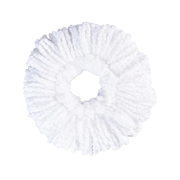 Udskiftningshoveder til moppe - 360° roterende mikrofibermoppe refills - Super absorberende, universel - Til hårdttræ, fliser, laminat og mere 3-pak