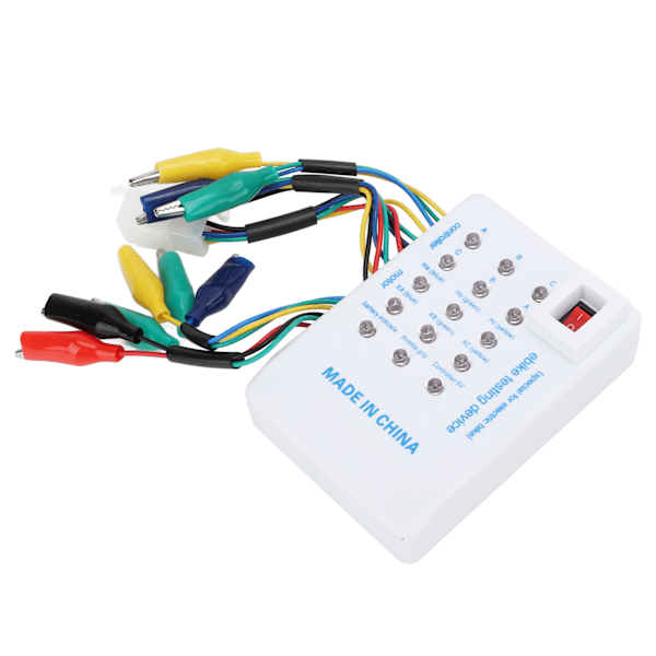 24V 36V 48V 60V 72V Børsteløs Motor Hall Controller Tester for El-sykkel Scooter