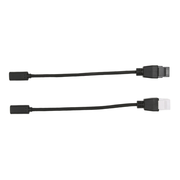 2 kpl USB C Keystone Jack Cable USB3.1 TYYPPI C naaras-naaras jatkosovitin seinälevyn liittimien kaapelille