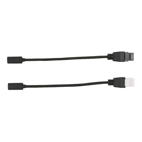 2 stk USB C Keystone Jack-kabel USB3.1 TYPE C hun til hun forlængeradapter til vægpladestik Kabel