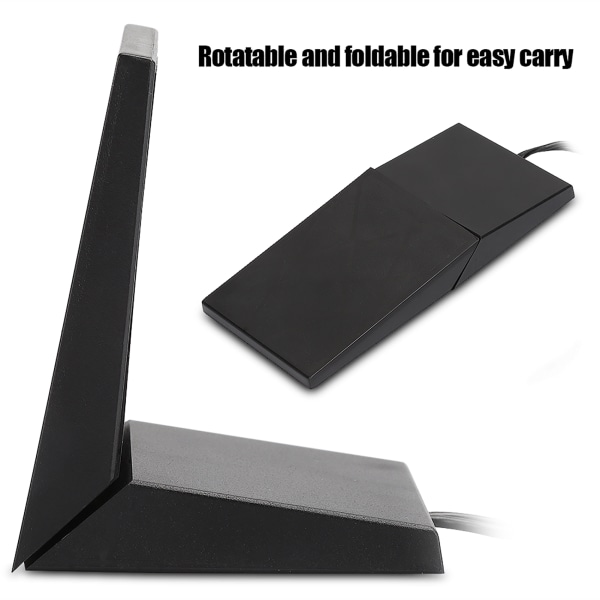 8dBi 2.4GHz 5GHz Dual Band WiFi Antenne Dobbel RP-SMA Kontakt for Asus Linksys Ruter