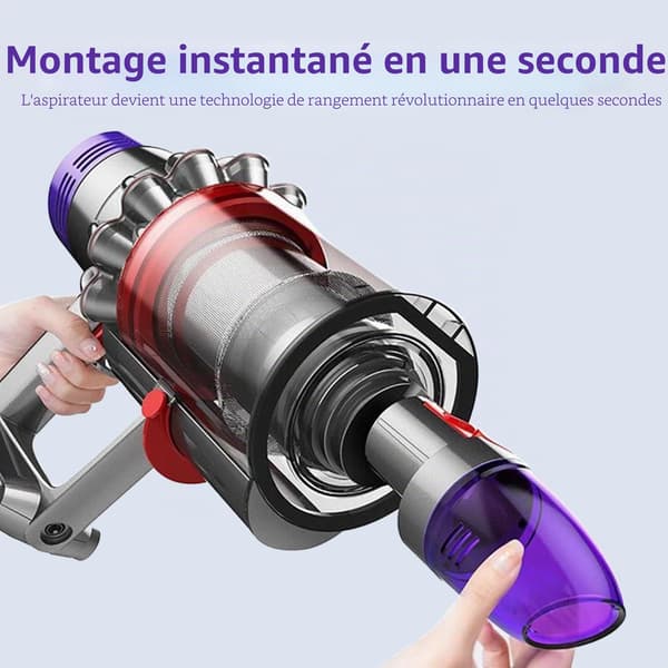 Dammsugaradapter, tillbehör för Dyson dammsugarpåse, mycket effektiv och praktisk.