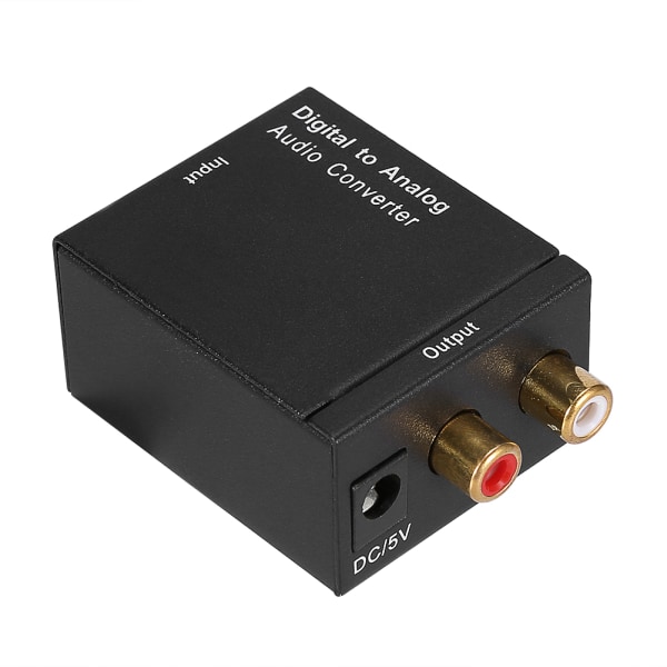 Ljudkonverterare Digital Optico En analog koaxialadapter RCA-konverterare